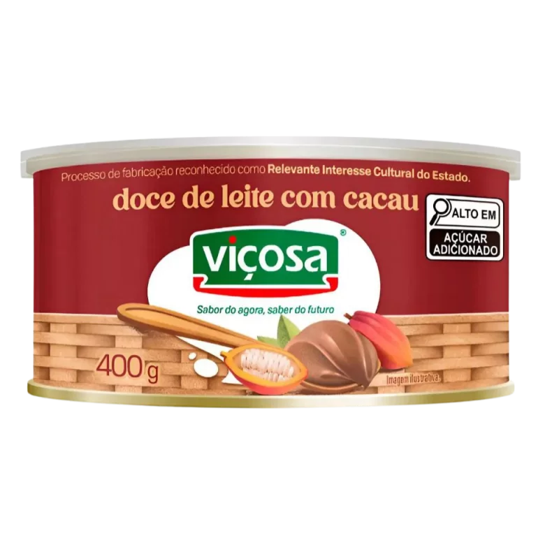 Doce de Leite Vicosa com Cacau 400g