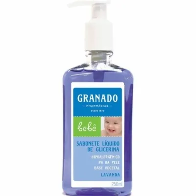 Sab Liq Glic Granado Bebe Fr 250Ml Lavan
