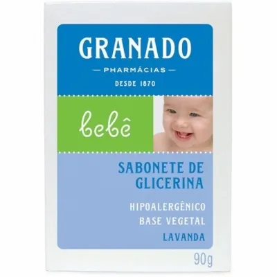 Sabonete Granado Bebe Glicerina Lavanda 90g