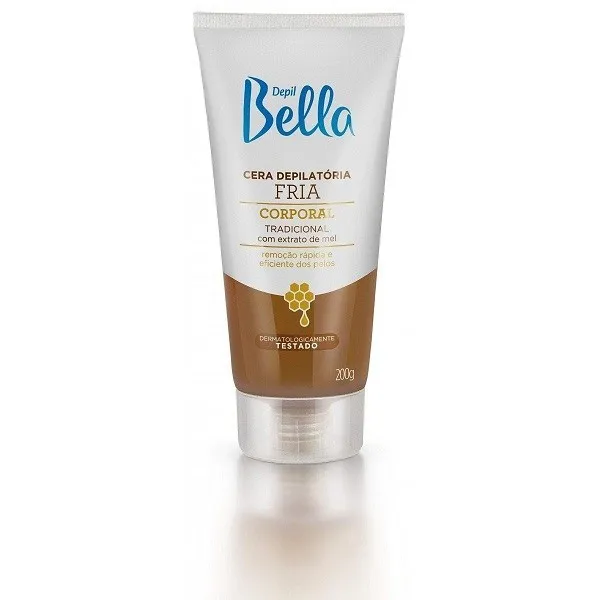 Cera Depilatoria Fria Depil Bella Bisnaga Tradicional 200g