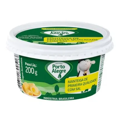Manteiga Porto Alegre com Sal 200g
