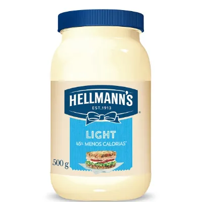 Maionese Hellmanns Light 500g