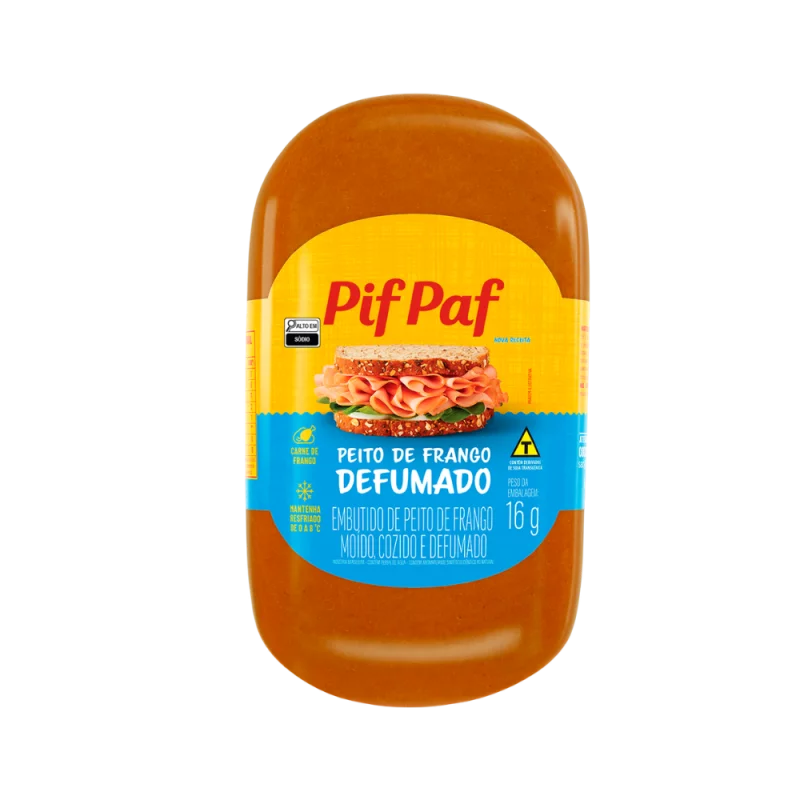 Peito de Frango Pif Paf Defumado Kg