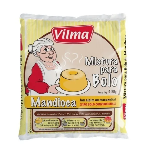 Mistura para Bolo Vilma Mandioca 400g