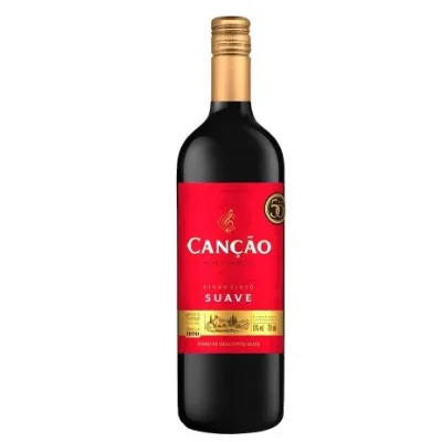 Vinho Nacional Cancao Tinto Suave 750 Ml