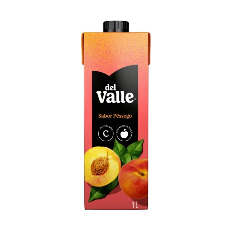 Nectar Del Valle Mais Pessego 1l
