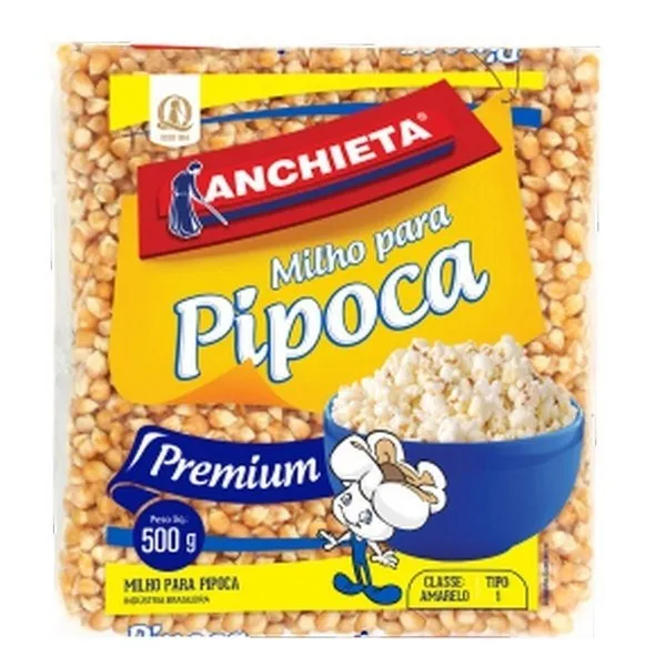 Milho Pipoca Anchieta Premium 500g