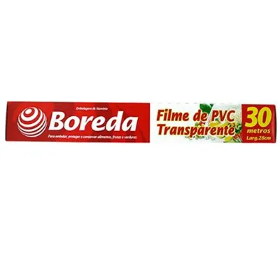 Filme Pvc Boreda Transparente 28x30m