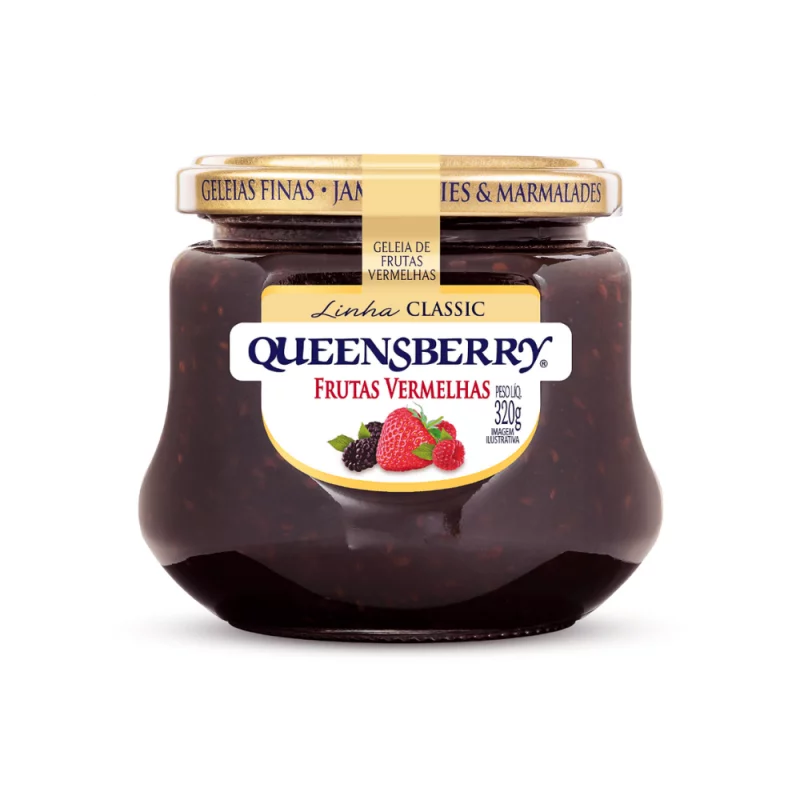 Geleia Queensberry Classic Frutas Vermelhas 320g