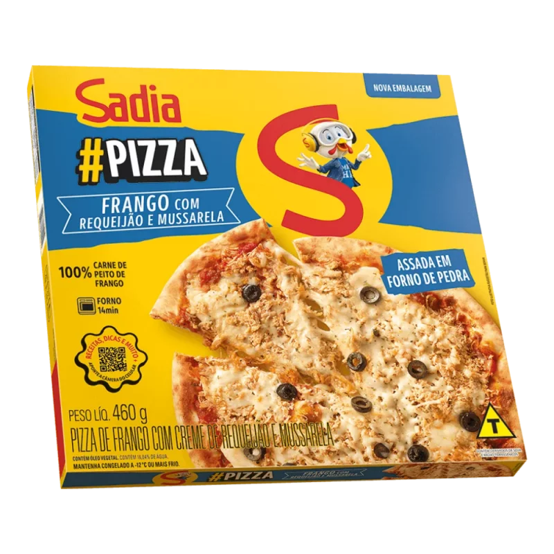 Pizza Sadia Frango Requeijao Mussarela 460g