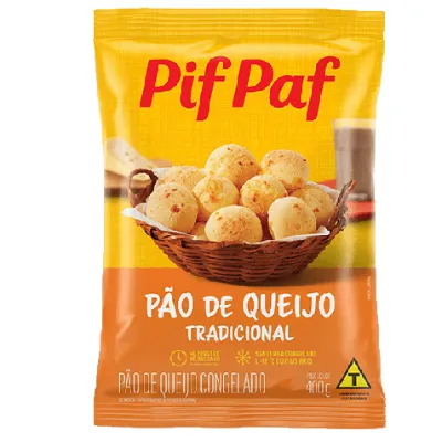 Pao de Queijo Pif Paf Tradicional 400g