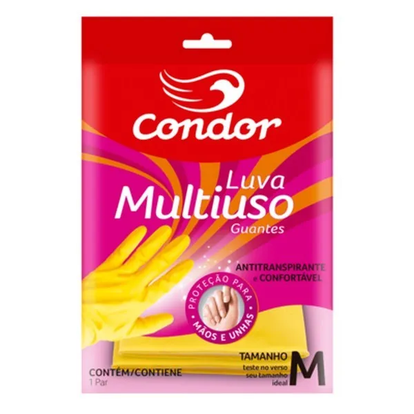 Luva Condor Multiuso Tam.m 1par