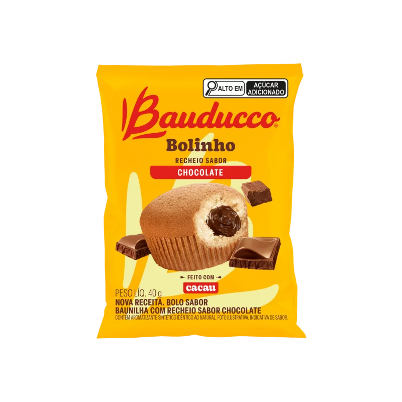 Bolinho Bauducco Gulosos Baunilha/chocolate 40g