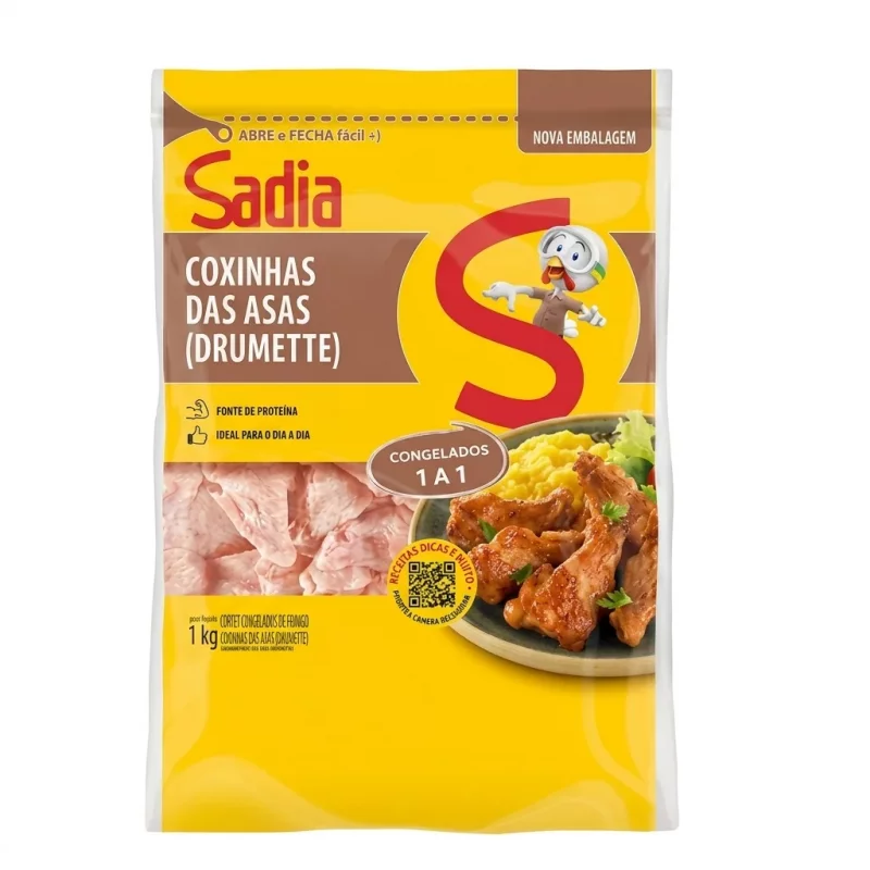 Coxinha da Asa Sadia Iqf 1kg