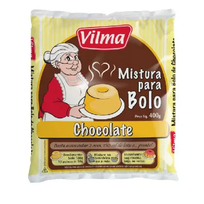 Mistura para Bolo Vilma Chocolate 400g