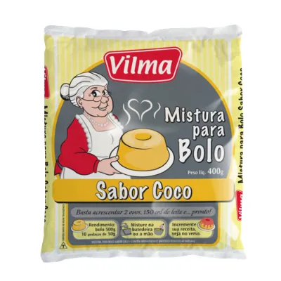 Mistura para Bolo Vilma Coco 400g