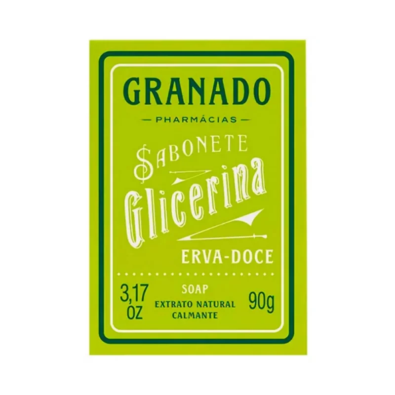 Sab Glic Granado Cx 90G Erva Dc