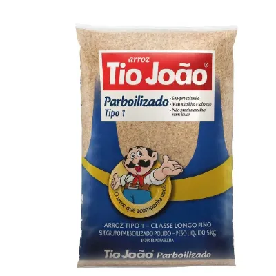 Arroz Tio Joao Parboilizado 5kg
