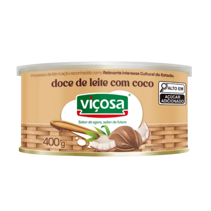 Doce de Leite Vicosa com Coco 400g