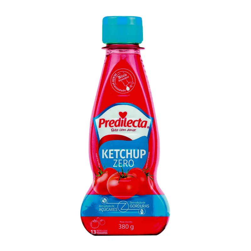 Ketchup Predilecta Zero 380g