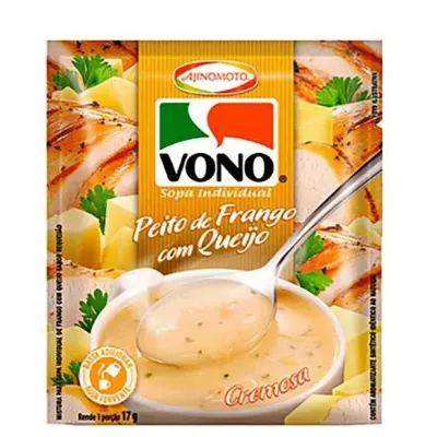 Sopa Vono Individual Cremosa Peito Frango com Queijo 17g