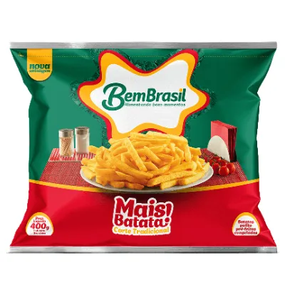 Batata Palito Mais Batata Pre Congelada 400g