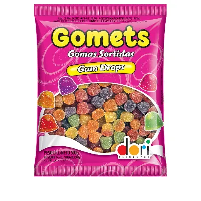Bala Dori Gomets Sortidas 500g