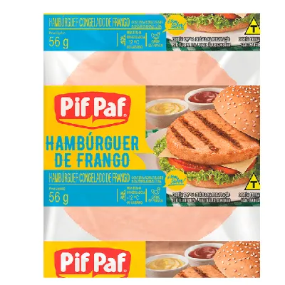 Hamburguer Pif Paf Frango 56g