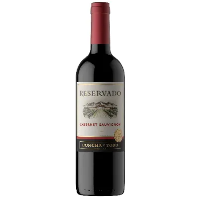 Vinho Chileno Concha Y Toro Reservado Cabernet Sauvignon Tinto Meio Seco 750ml