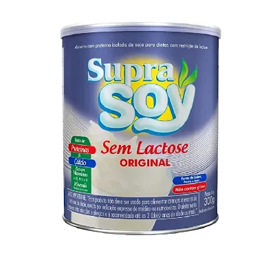 Alimento com Soja em Po Supra Soy Original Sem Lactose 300g