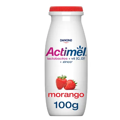 Leite Fermentado Actimel Morango 100g