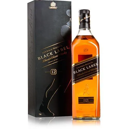 Whisky Johnnie Walker Black Label 12 Anos 1l