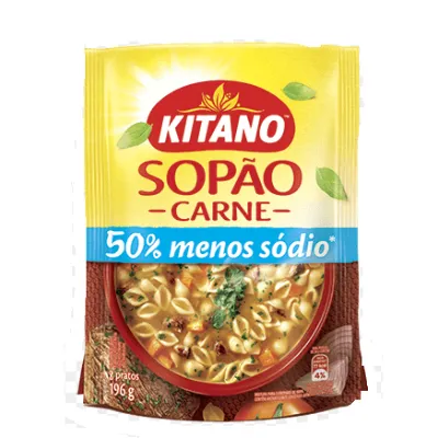 Sopao Kitano Carne com Macarrao Legumes 196g