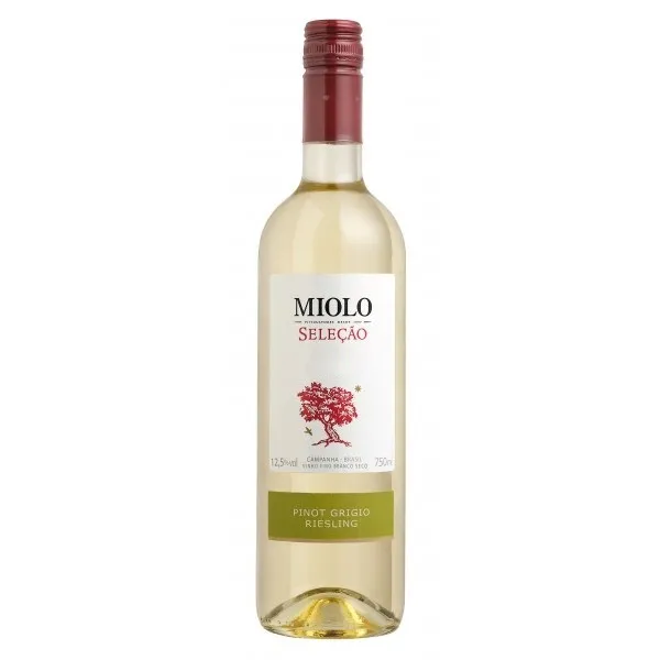 Vinho Nacional Miolo Selecao Pinot Gricio Riesling 750 Ml