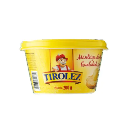 Manteiga Tirolez Sem Sal 200g
