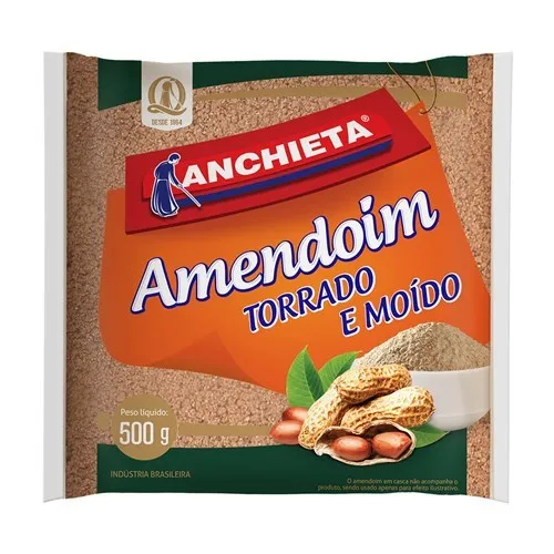 Amendoim Anchieta Torrado e Moido 500g
