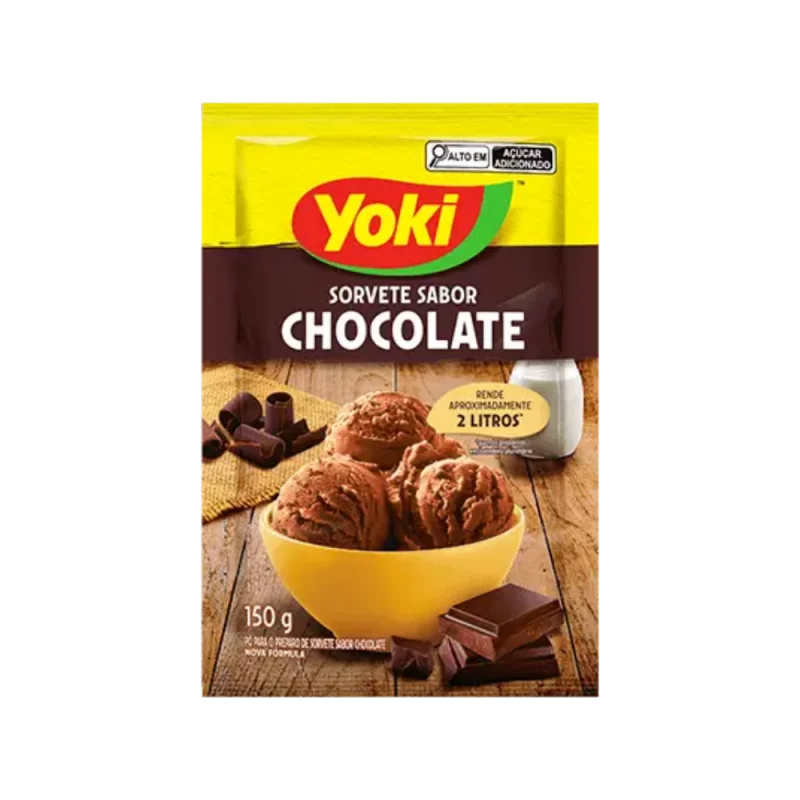Po Sorvete Yoki Chocolate 120g