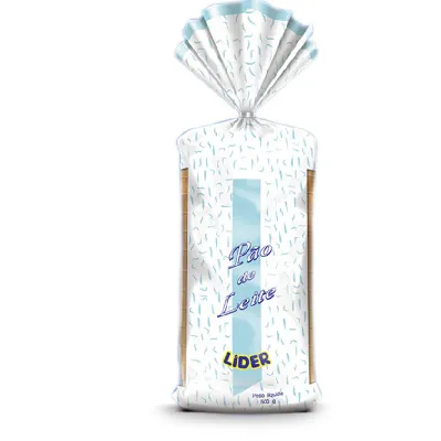Pao de Forma Lider Leite 450g