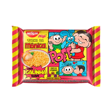 Macarrao Nissin Turma Monica Galinha 85g