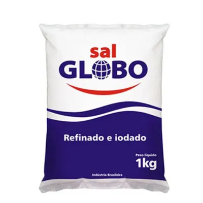 Sal Refinado Globo 1kg