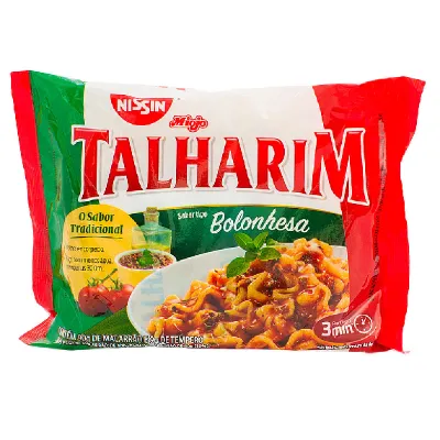 Macarrao Nissin Talharim Bolonhesa 99g
