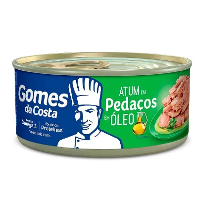 Atum Gomes da Costa Pedaco Oleo 170g