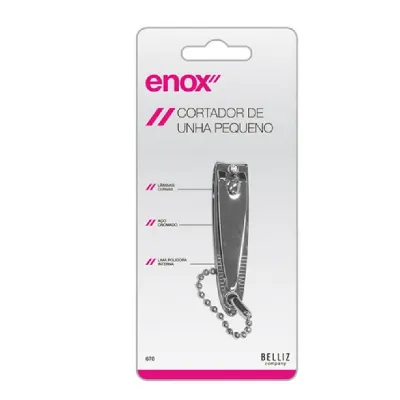 Cortador de Unha Enox Belliz Pequeno 01un Ref.670
